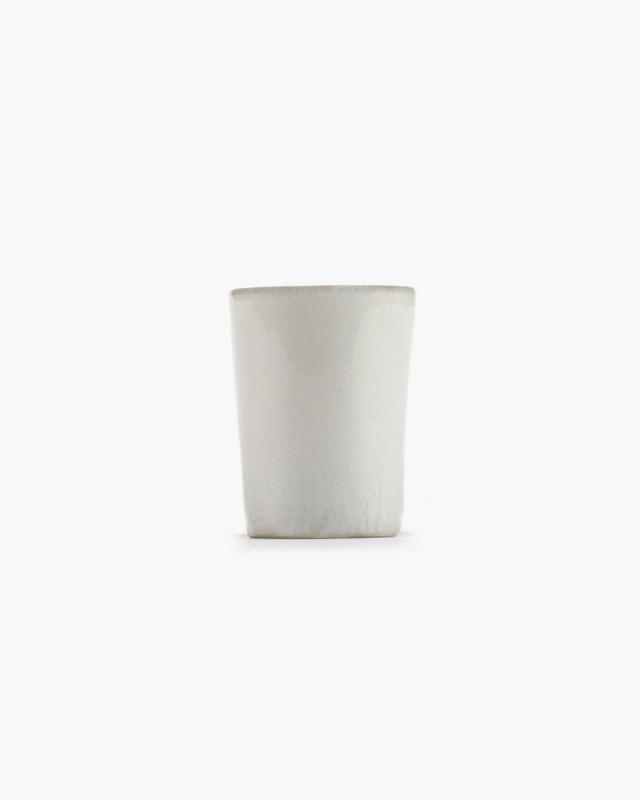 Tasse à espresso rond écru grès émaillé 7 cl 5 cm La Mère Serax