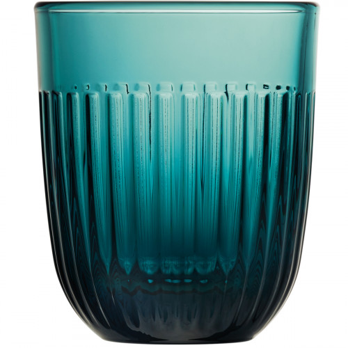 Gobelet bleu verre pressé 26 cl Ouessant La Rochere