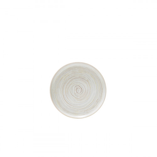 Assiette plate rond beige grès émaillé Ø 17 cm Aurora Accolade