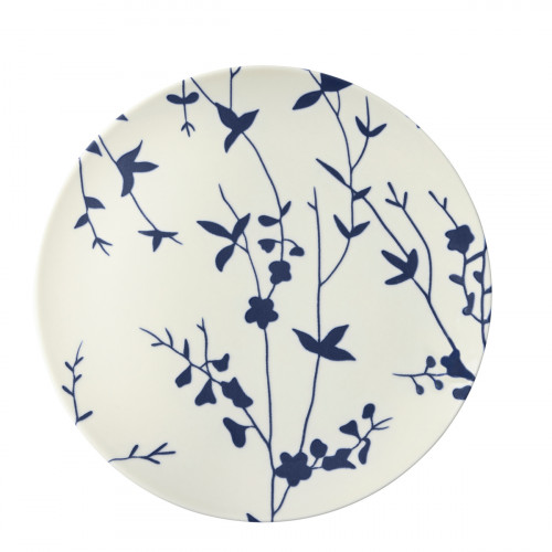 Assiette coupe plate rond blanc porcelaine Ø 26 cm Flora Essentials Collection