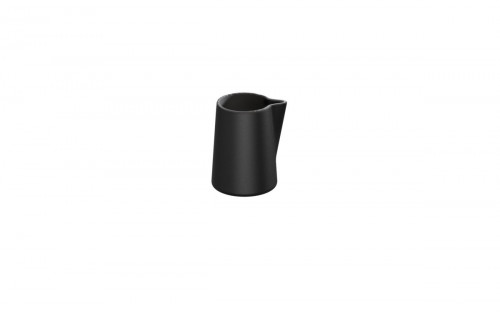 Crémier rond noir porcelaine culinaire 10 cl Ø 6,3 cm Basalt Revol