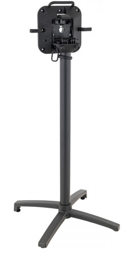 Pied de table de bar avec sytème pliant d'extérieur gris anthracite Modena Flexmob