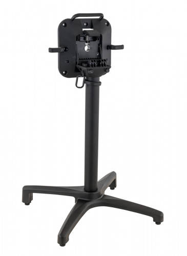 Pied de table avec sytème pliant d''extérieur noir mat Kyoto Flexmob