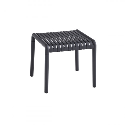 Table basse d''extérieur gris anthracite 44x43x41 cm Cairo Flexmob