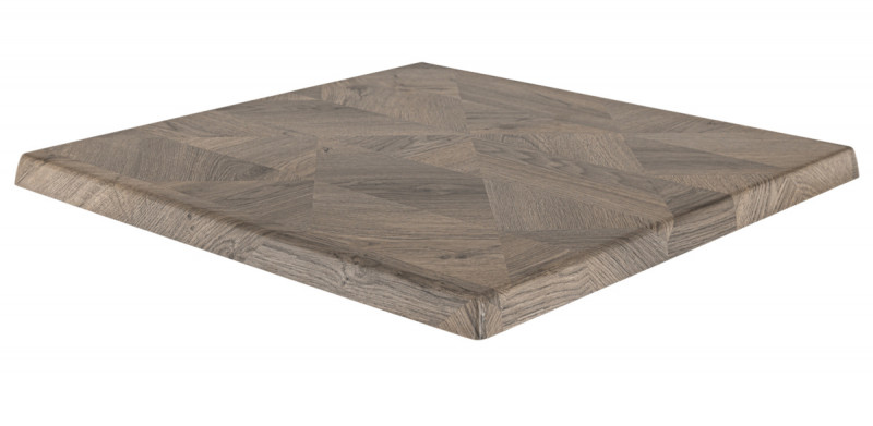 Plateau de table marron 60x60x3,2 cm Werzalit