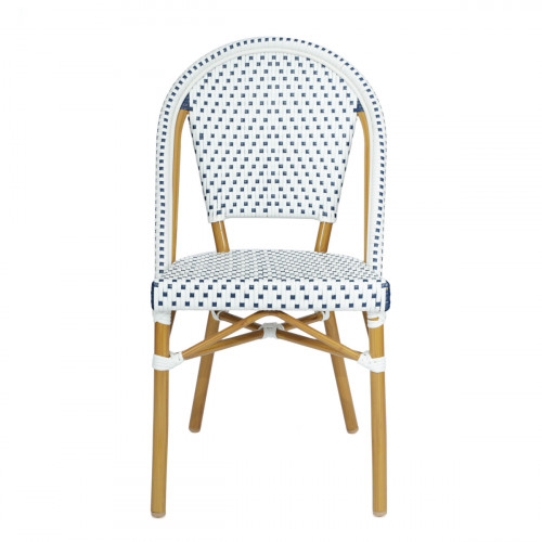 Chaise bleu marine 88x48x55 cm Frejus Flexmob