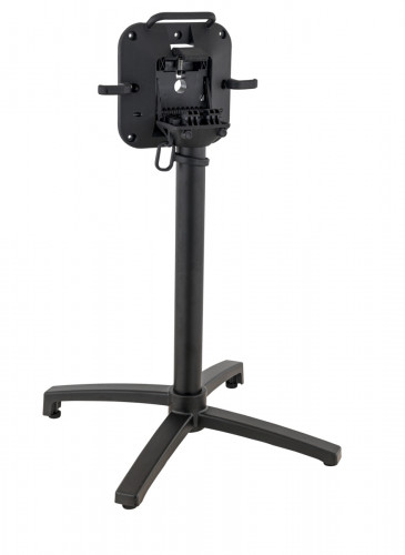Pied de table avec sytème pliant d''extérieur noir Modena Flexmob