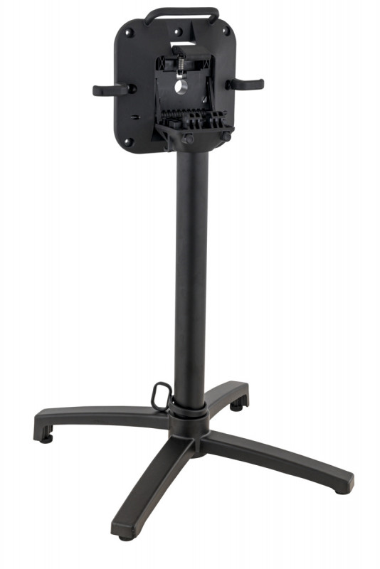 Pied de table avec sytème pliant d''extérieur noir Modena Flexmob