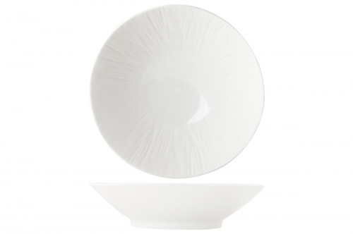 Assiette creuse rond blanc porcelaine Ø 19,3 cm Pure White Proof