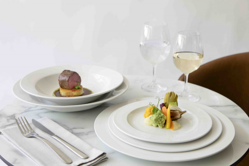 Assiette creuse rond blanc porcelaine Ø 26 cm Presto Accolade