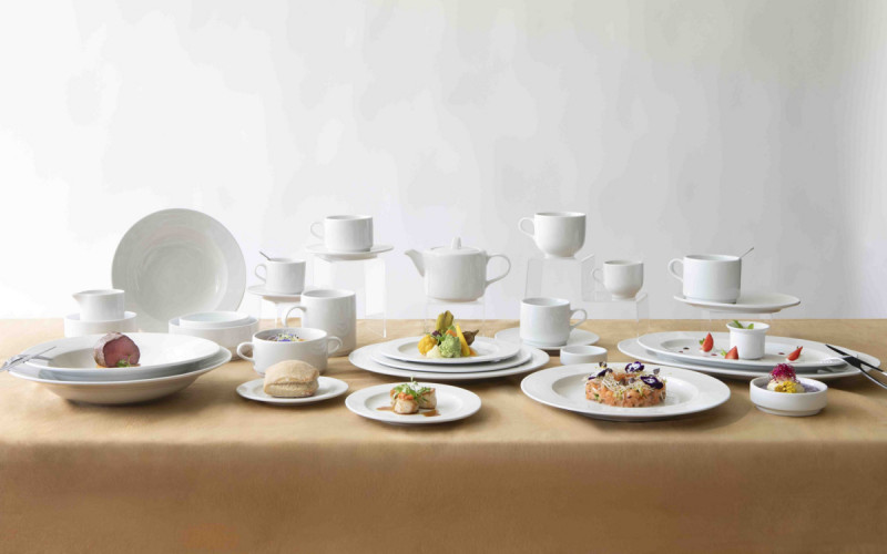 Tasse expresso rond blanc porcelaine 9 cl Ø 6,8 cm Presto Accolade