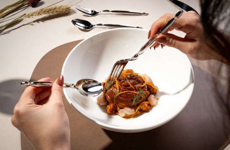 Fourchette à gâteau droit inox 18/10 16,02 cm Aphea Rak