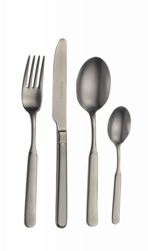 Cuillère à café titane inox 18/10 Casali Stoned Pintinox
