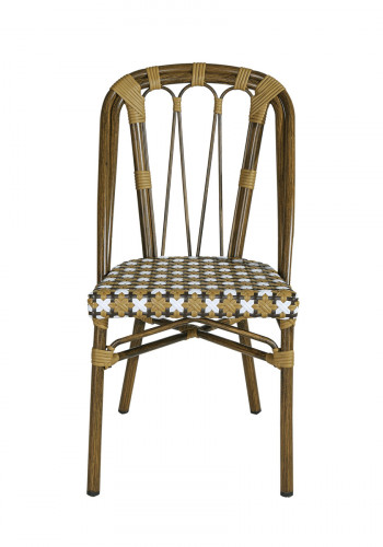 Chaise d'extérieur camel 88x46x61 cm Auteuil Flexmob