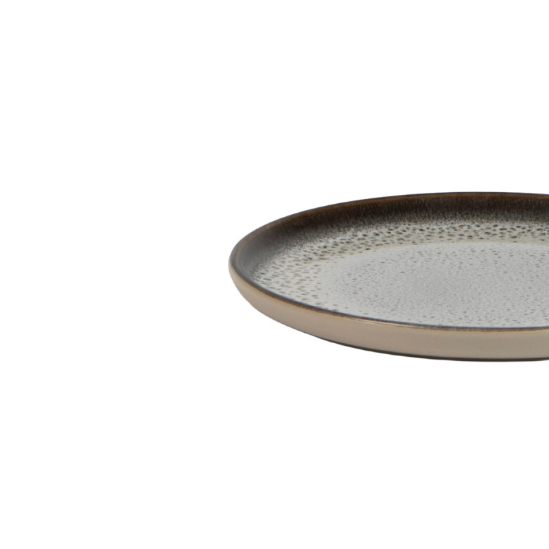 Assiette coupe plate porcelaine Ø 20 cm Silver Moon Accolade
