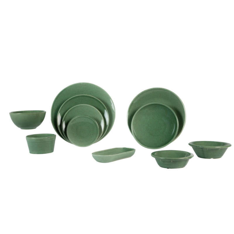 Assiette coupe creuse Lagoon grès renforcé Ø 18 cm Twist Essentials Collection